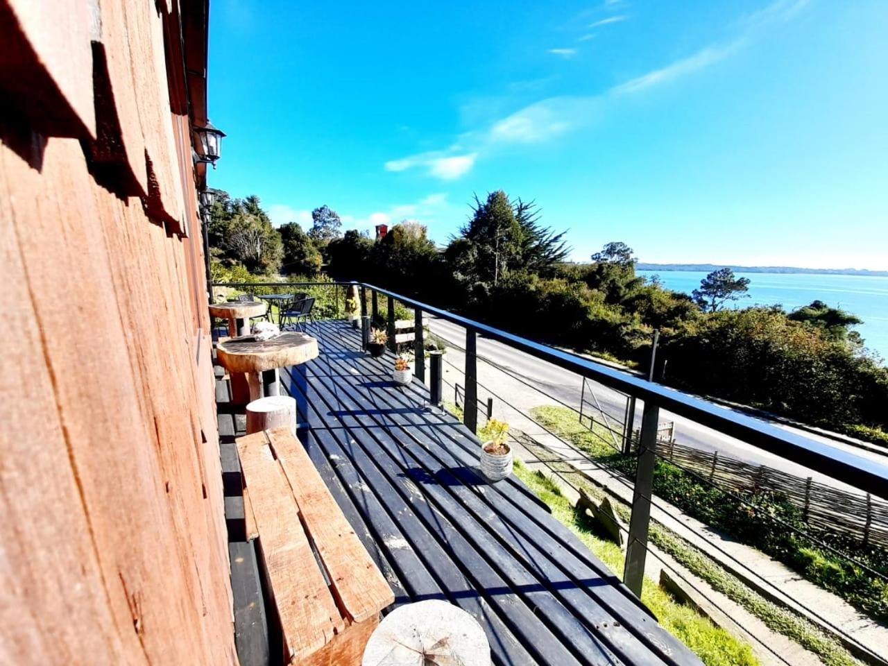 Hotel Y Cabanas Terrazas Vista Al Mar Hct Ancud Kültér fotó
