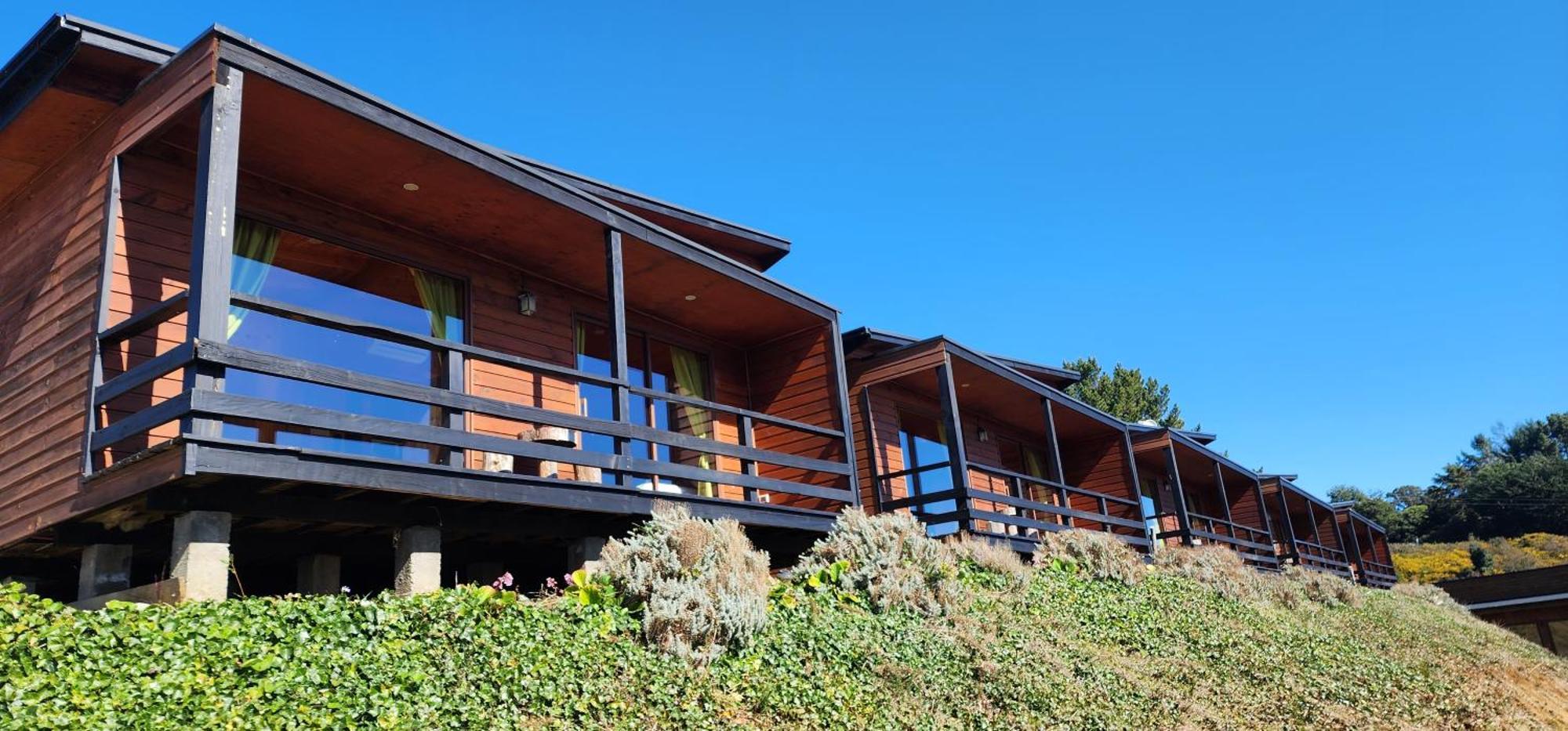 Hotel Y Cabanas Terrazas Vista Al Mar Hct Ancud Kültér fotó