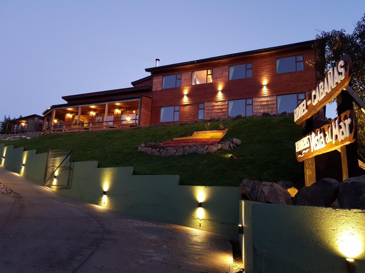 Hotel Y Cabanas Terrazas Vista Al Mar Hct Ancud Kültér fotó